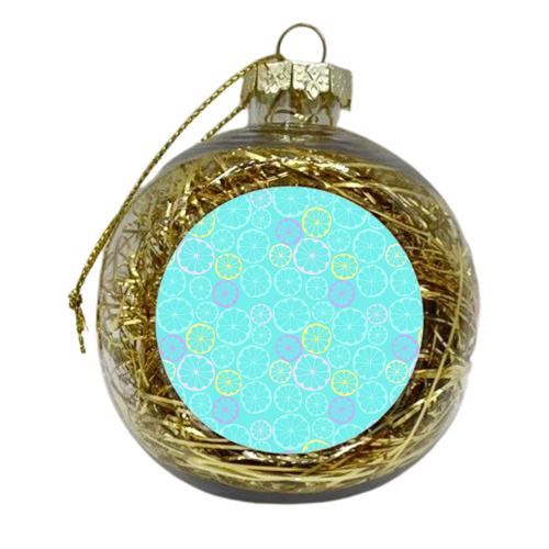 Lemonade - xmas bauble by Maggie Sommers