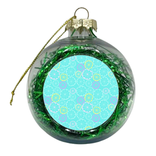 Lemonade - xmas bauble by Maggie Sommers