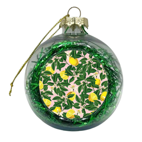 Lemonade - xmas bauble by Uma Prabhakar Gokhale