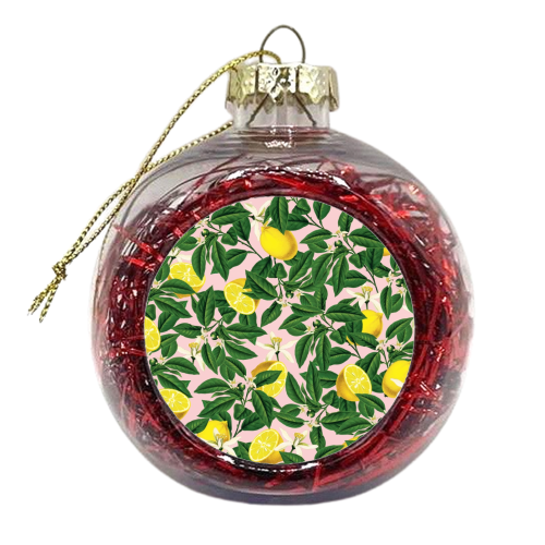 Lemonade - xmas bauble by Uma Prabhakar Gokhale