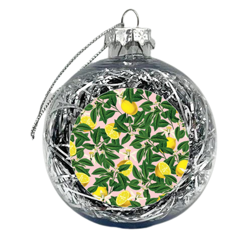Lemonade - xmas bauble by Uma Prabhakar Gokhale