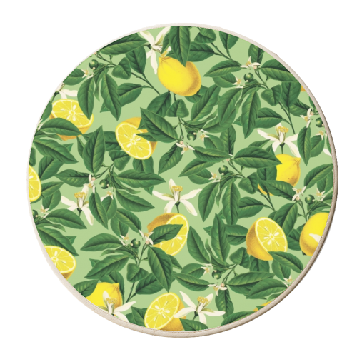 Lemonade V2 - personalised beer coaster by Uma Prabhakar Gokhale