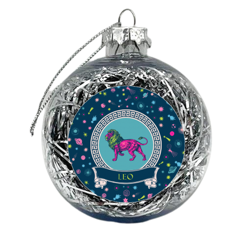 Leo - xmas bauble by Wallace Elizabeth