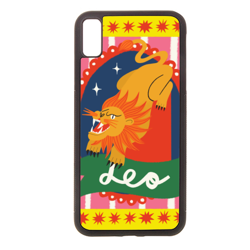 Leo Star Sign Design - stylish phone case by AbiGoLucky