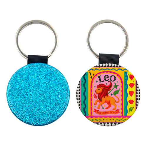 Leo star sign - keyring by Wallace Elizabeth