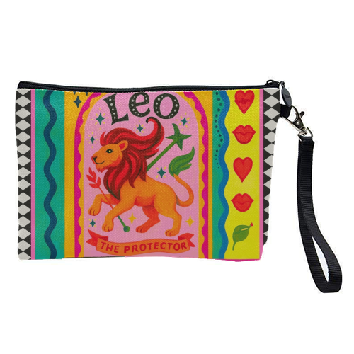 Leo star sign - pretty makeup bag by Wallace Elizabeth