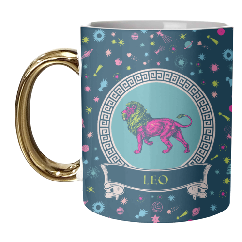 Leo - unique mug by Wallace Elizabeth