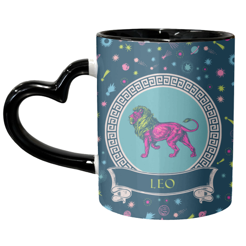 Leo - unique mug by Wallace Elizabeth