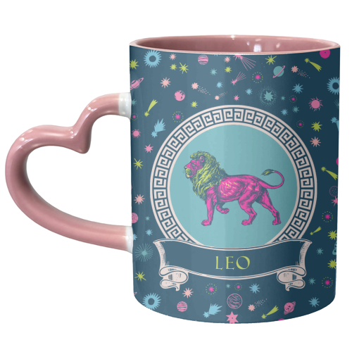 Leo - unique mug by Wallace Elizabeth
