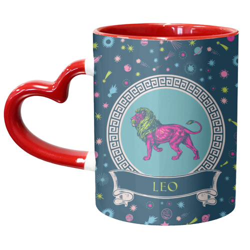 Leo - unique mug by Wallace Elizabeth