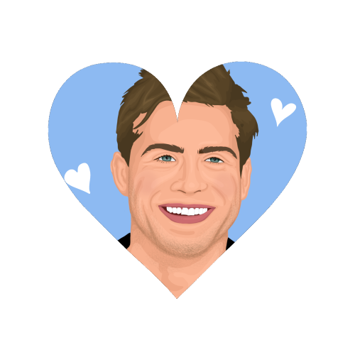 Leo Woodall Illustration - Magnet by By Rosybum
