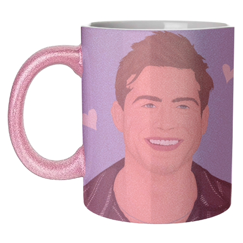 Leo Woodall Illustration - unique mug by By Rosybum