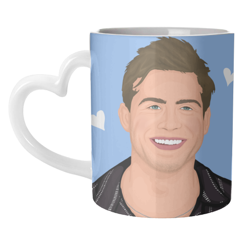 Leo Woodall Illustration - unique mug by By Rosybum