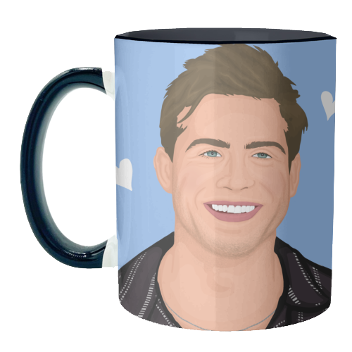 Leo Woodall Illustration - unique mug by By Rosybum