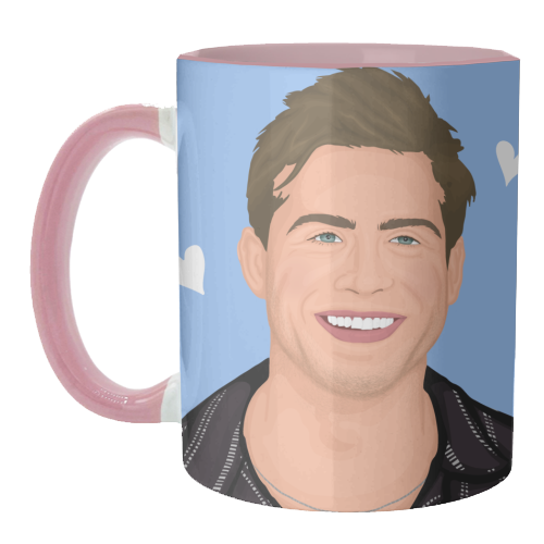 Leo Woodall Illustration - unique mug by By Rosybum