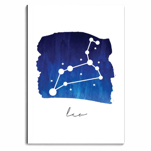 Leo Zodiac Constellation - personalised A4, A5, A6 notebook by Toni Scott