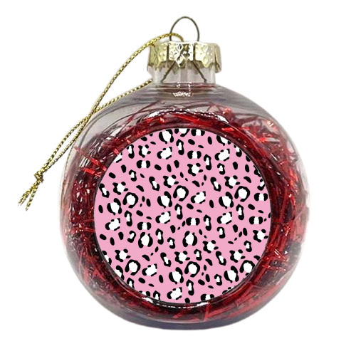 Leopard Animal Print Glam #21 #pattern #decor #art - xmas bauble by Anita Bella Jantz