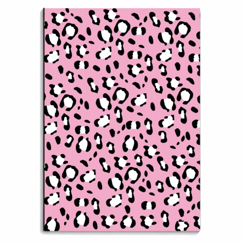 Leopard Animal Print Glam #21 #pattern #decor #art - personalised A4, A5, A6 notebook by Anita Bella Jantz