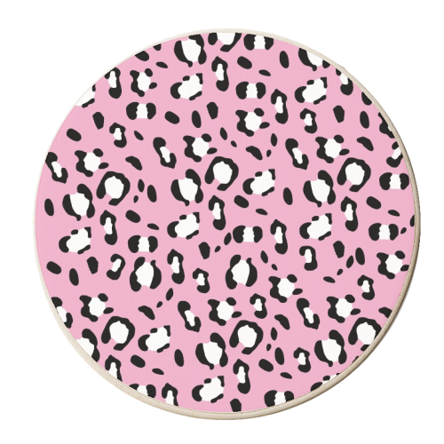 Leopard Animal Print Glam #21 #pattern #decor #art - personalised beer coaster by Anita Bella Jantz