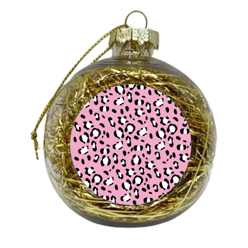 Leopard Animal Print Glam #21 #pattern #decor #art - xmas bauble by Anita Bella Jantz