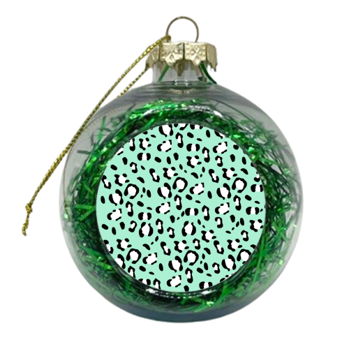 Leopard Animal Print Glam #22 #pattern #decor #art - xmas bauble by Anita Bella Jantz
