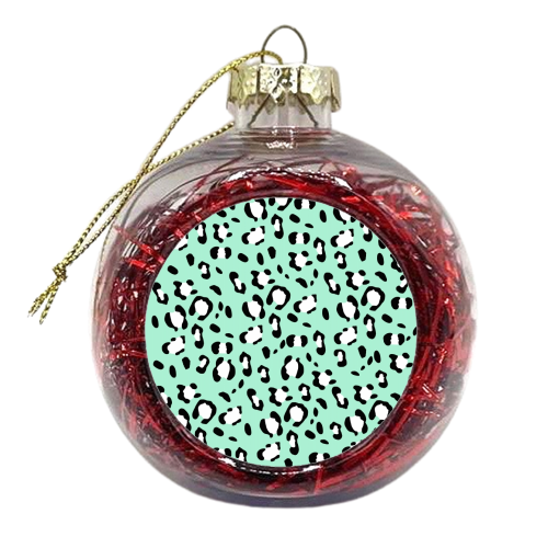 Leopard Animal Print Glam #22 #pattern #decor #art - xmas bauble by Anita Bella Jantz