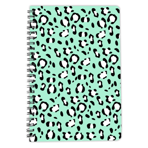 Leopard Animal Print Glam #22 #pattern #decor #art - personalised A4, A5, A6 notebook by Anita Bella Jantz