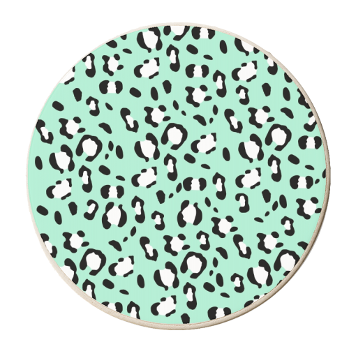 Leopard Animal Print Glam #22 #pattern #decor #art - personalised beer coaster by Anita Bella Jantz