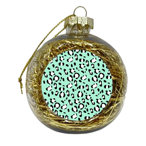 Leopard Animal Print Glam #22 #pattern #decor #art - xmas bauble by Anita Bella Jantz