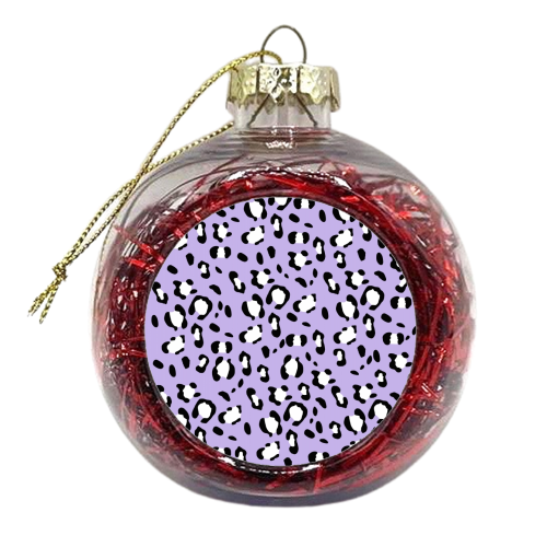 Leopard Animal Print Glam #23 #pattern #decor #art - xmas bauble by Anita Bella Jantz