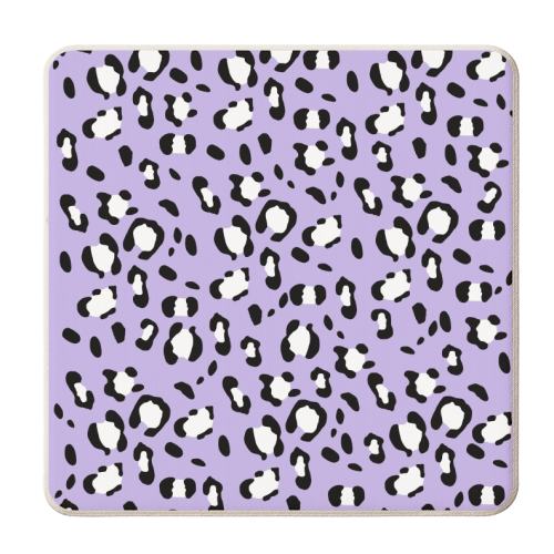 Leopard Animal Print Glam #23 #pattern #decor #art - personalised beer coaster by Anita Bella Jantz
