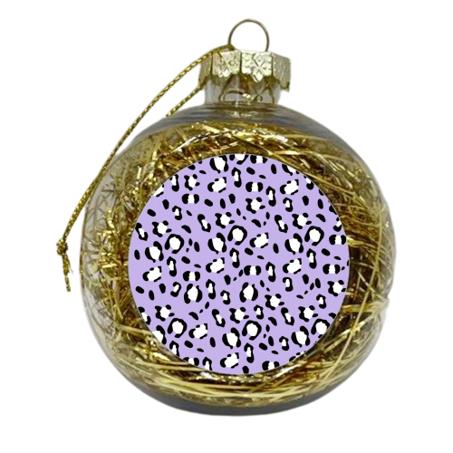 Leopard Animal Print Glam #23 #pattern #decor #art - xmas bauble by Anita Bella Jantz