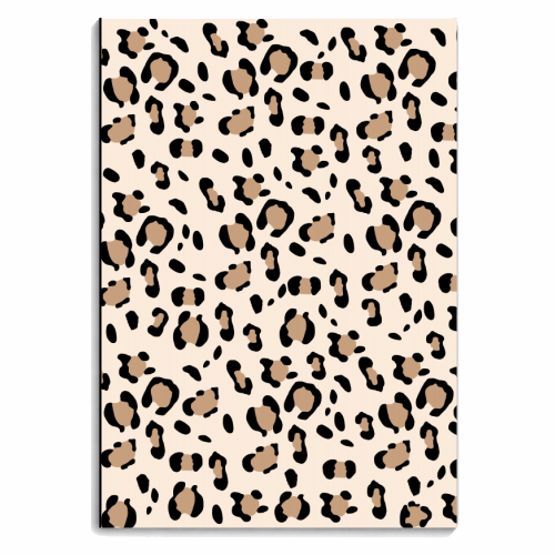 Leopard Animal Print Glam #27 #pattern #decor #art - personalised A4, A5, A6 notebook by Anita Bella Jantz