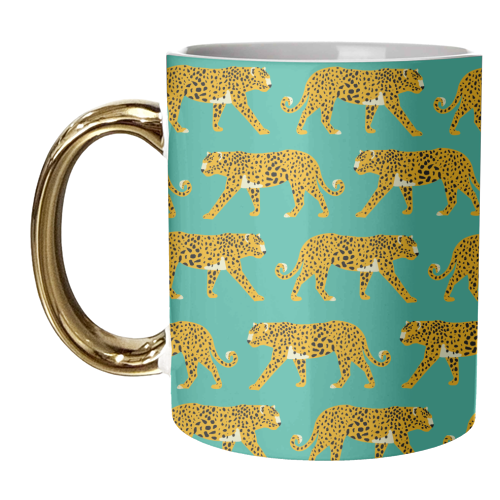Leopard Love - unique mug by Laura Lonsdale