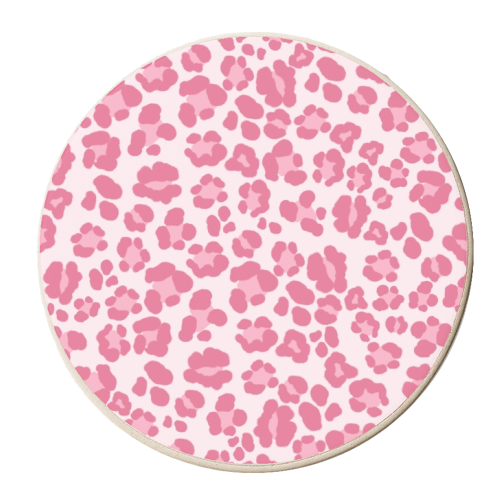 Leopard Print Glam #2 #pattern #decor #art - personalised beer coaster by Anita Bella Jantz