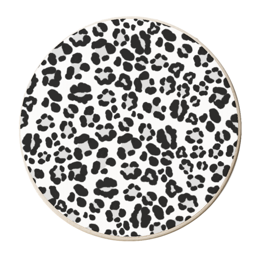 Leopard Print Glam #6 #pattern #decor #art - personalised beer coaster by Anita Bella Jantz