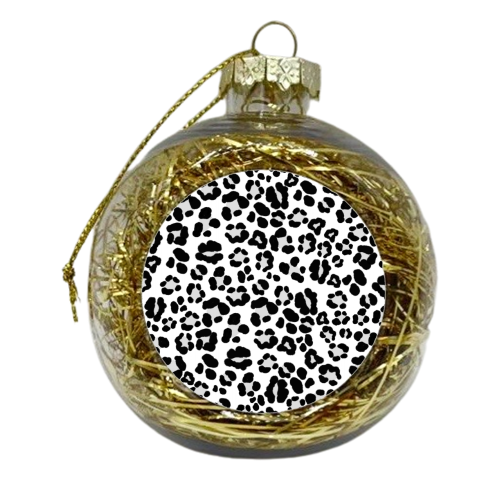 Leopard Print Glam #6 #pattern #decor #art - xmas bauble by Anita Bella Jantz