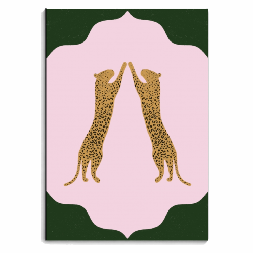 Leopards - personalised A4, A5, A6 notebook by Ella Seymour