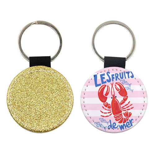 Les fruits de mer - keyring by The Boy and the Bear
