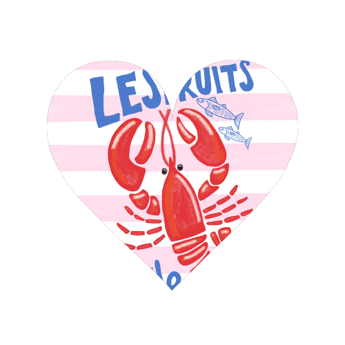 Les fruits de mer - Magnet by The Boy and the Bear