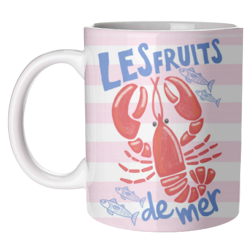 Les fruits de mer - unique mug by The Boy and the Bear