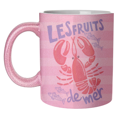 Les fruits de mer - unique mug by The Boy and the Bear