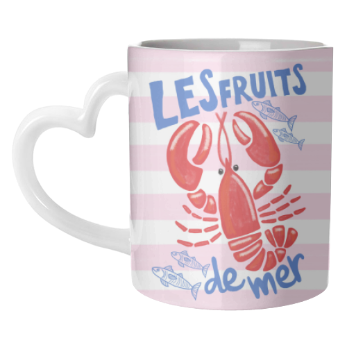 Les fruits de mer - unique mug by The Boy and the Bear