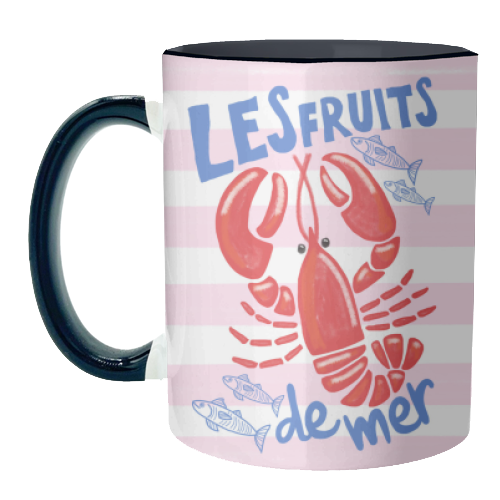 Les fruits de mer - unique mug by The Boy and the Bear