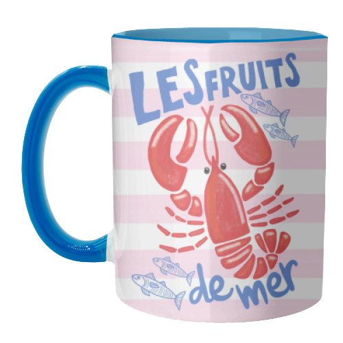 Les fruits de mer - unique mug by The Boy and the Bear