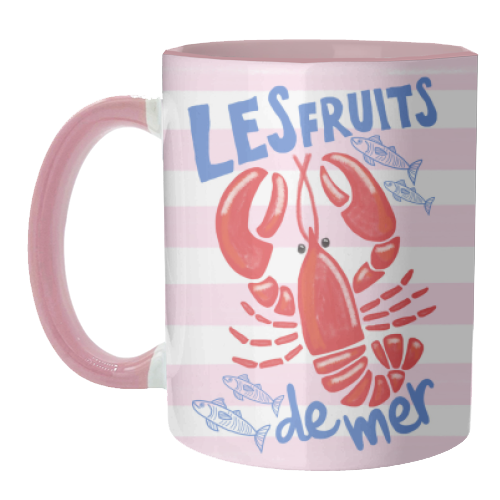 Les fruits de mer - unique mug by The Boy and the Bear