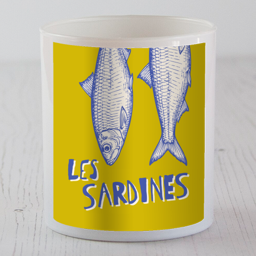 Les Sardines - scented candle by Claire Atwood