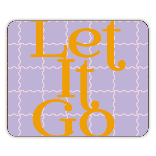 Let It Go - designer placemat by Daniela di Niro