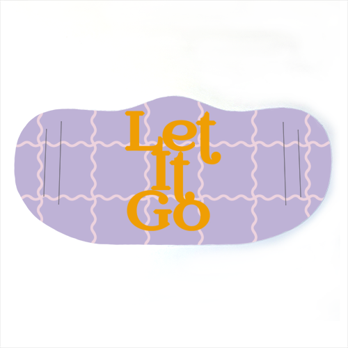 Let It Go - face cover mask by Daniela di Niro