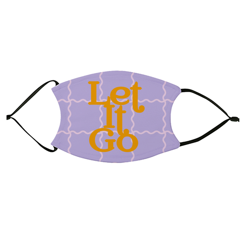 Let It Go - face cover mask by Daniela di Niro